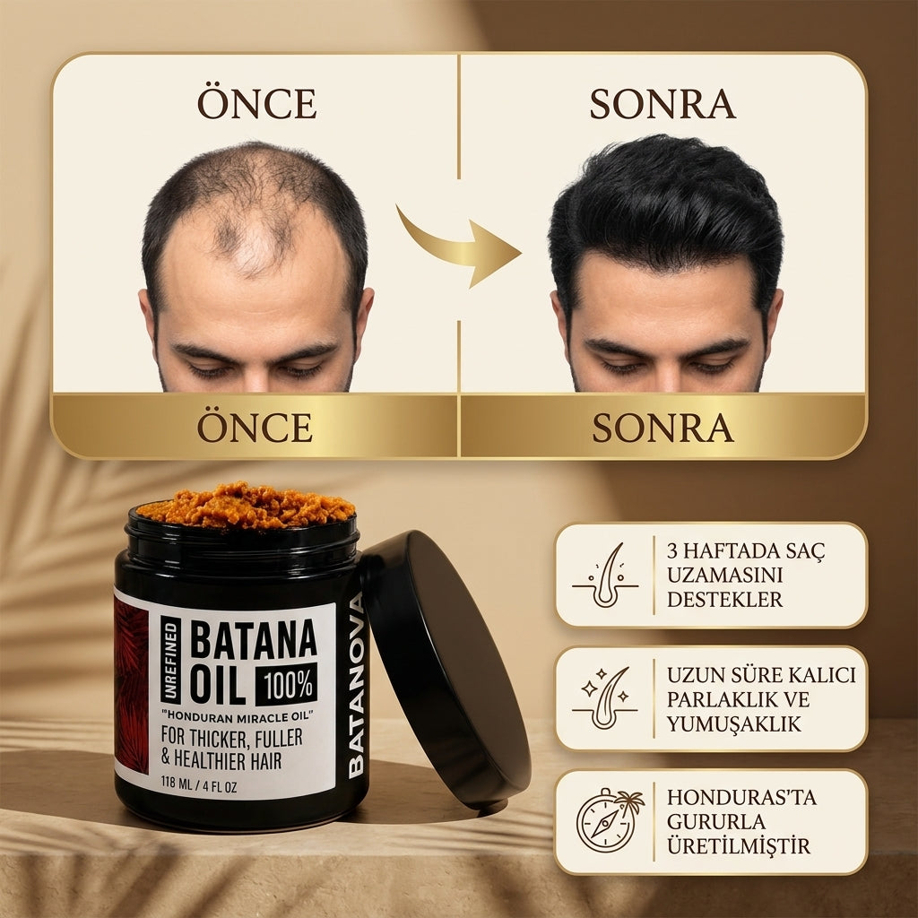 Batana Doğal Saç Bakım Yağı