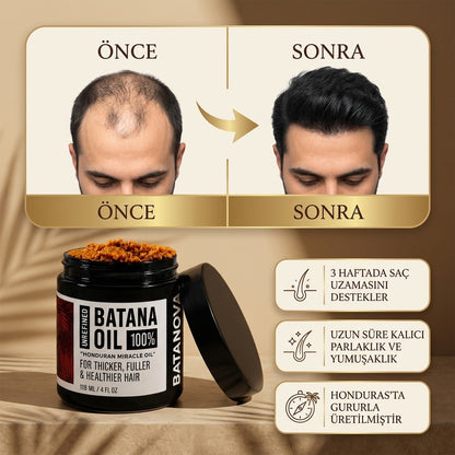 Batana Doğal Saç Bakım Yağı