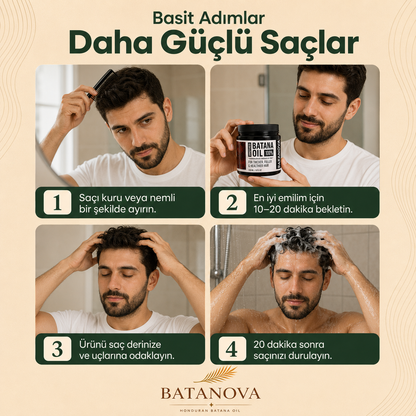 Batana Doğal Saç Bakım Yağı