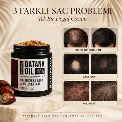 Batana Doğal Saç Bakım Yağı